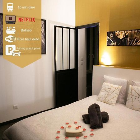 Loft De Courcaille - Balneo - Free Parking - Wifi Apartman Orléans Kültér fotó